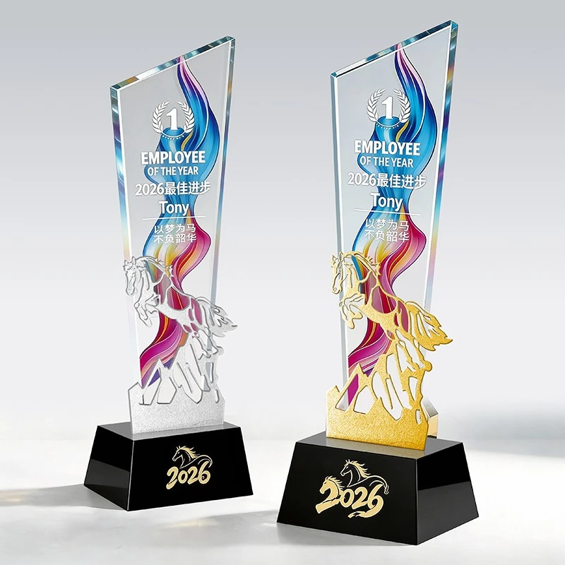 Crystal Horse Trophy factory
